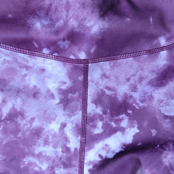 Ivory Ella purple reddish high waisted tie dye leggings xs - Picture 2 of 13